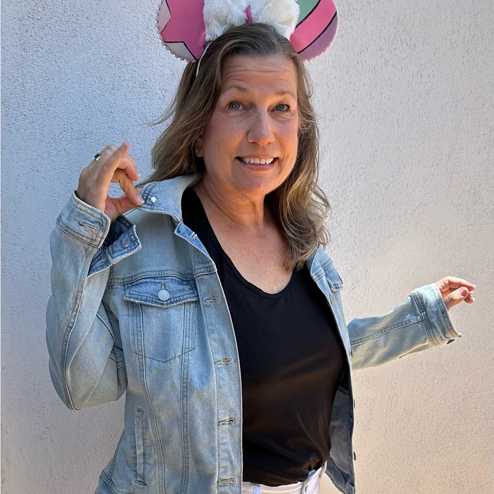 Disney - One of a Kind, Unique - Item Name: (Minnie) Pink Pony Jacket - denim - Picture 4 of 16